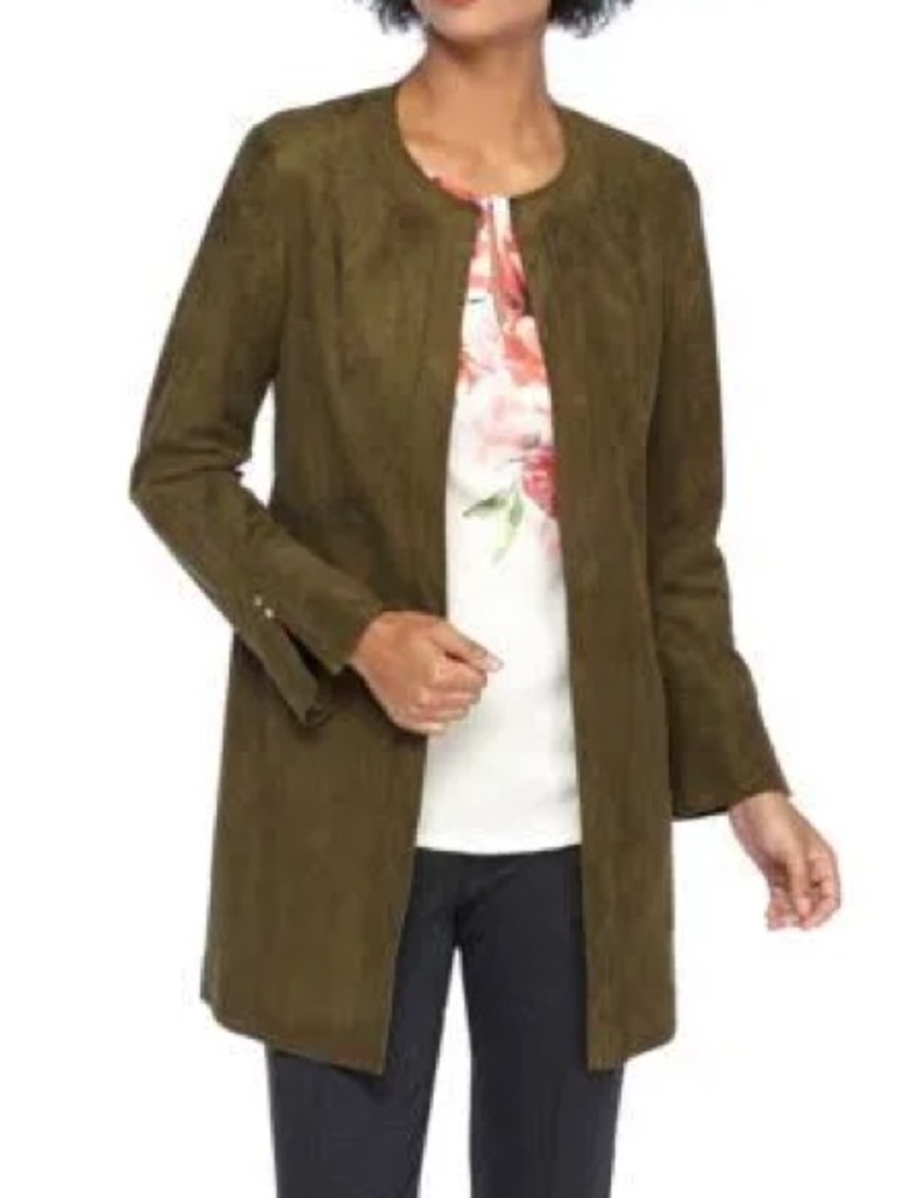 The Limited Dark olive jacket